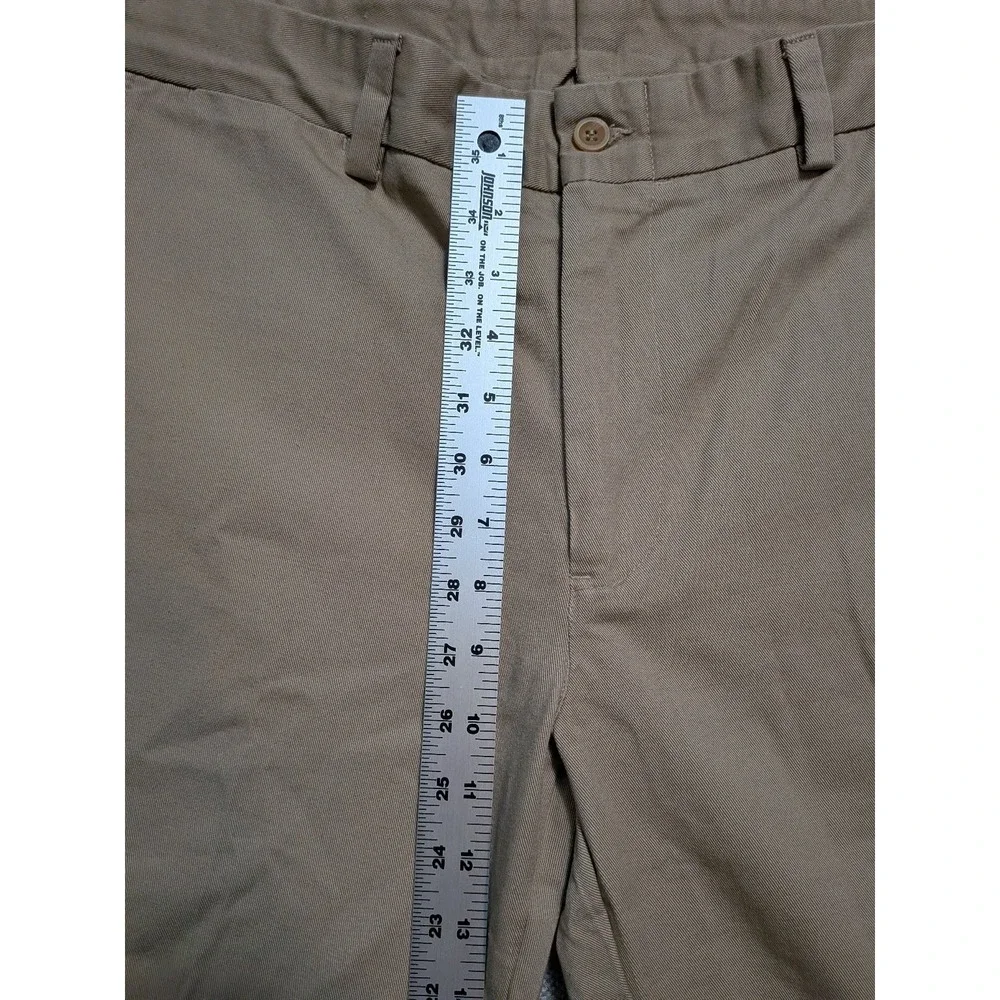 Bills Khakis Men's 36x29 Beige Cotton Chinos Flat Front Slim Fit Tan Khaki